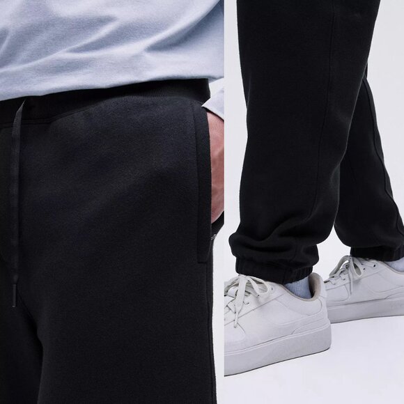 Lululemon Steady State Classic Fit Joggers Sweatpants Pants Black Men's XXL $118 - Picture 4 of 16